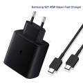 New Original for Samsung Super Fast 45W Quick Charger Adapter USB C Cable With Box