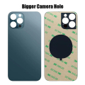 Replacement For iPhone 12 Pro Back Cover Glass with Bigger Camera Hole
