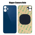 Replacement For iPhone 12 Back Cover Glass with Bigger Camera Hole