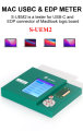 S-UEM2 Motherboard USB-C EDP Interface Tester FACE Camera Detection Logic Board Test Box Repair Tools