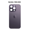 Replacement For iPhone 14 Pro Back Cover Glass with Bigger Camera Hole
