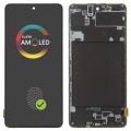 Replacement AMOLED LCD Display Touch Screen With Frame for Samsung Galaxy A71 A715 SM-A715F