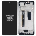 Replacement OLED Touch Screen With Frame for Motorola Moto G84 5G XT2347
