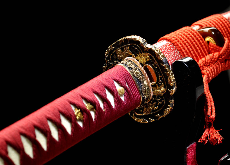 Handmade Salo Katana,Japanese samurai sword,Real katana,Refined folding pattern steel