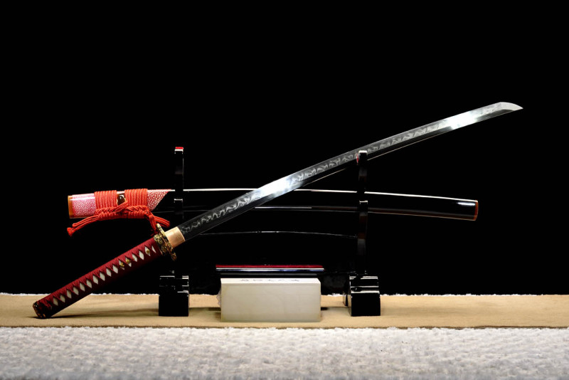 Handmade Salo Katana,Japanese samurai sword,Real katana,Refined folding pattern steel