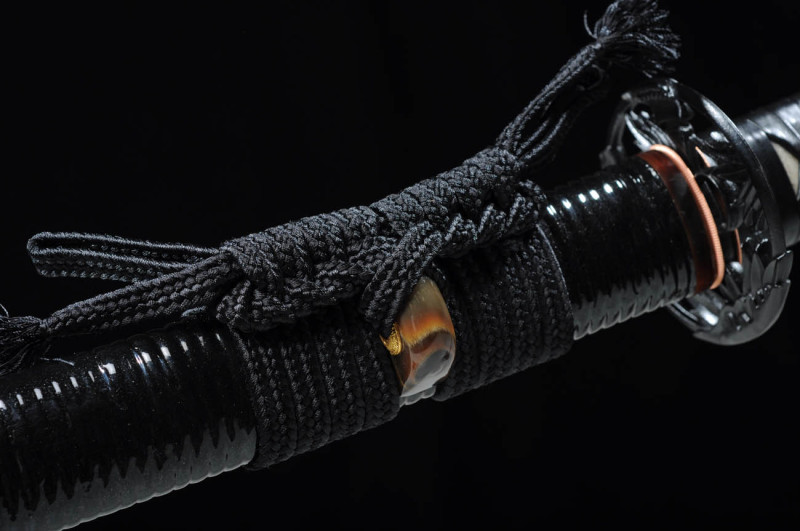 Handmade Twilight Wind Katana,Japanese samurai sword,Real katana,Folding pattern steel