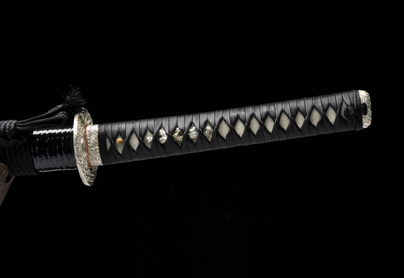 Handmade Lang Ying katana ,Fighting,Japanese samurai sword,Real katana,Hundred Steelmaking Pattern Steel