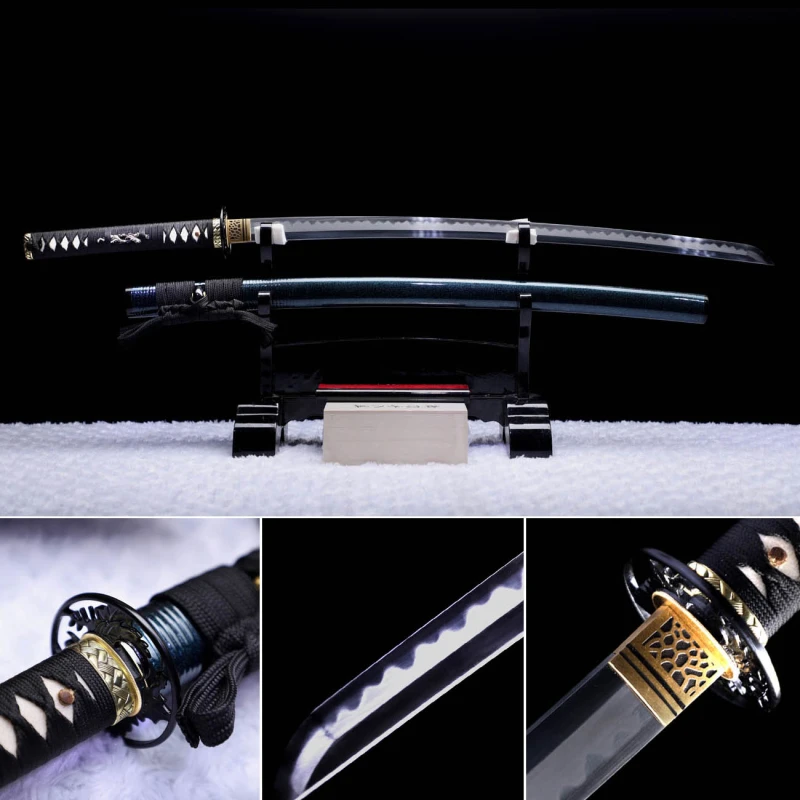 Handmade Cloud Maple Katana,Japanese samurai sword,Real katana,High performance T10 steel