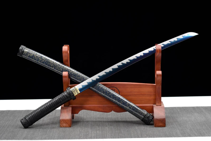 Handmade Anti-Dragon Wakizashi Sword,Japanese samurai sword,Real Wakizashi,High manganese steel