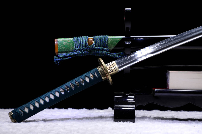 Handmade Wind Slash Katana,Japanese samurai sword,Laido,Real katana,High performance T10 steel