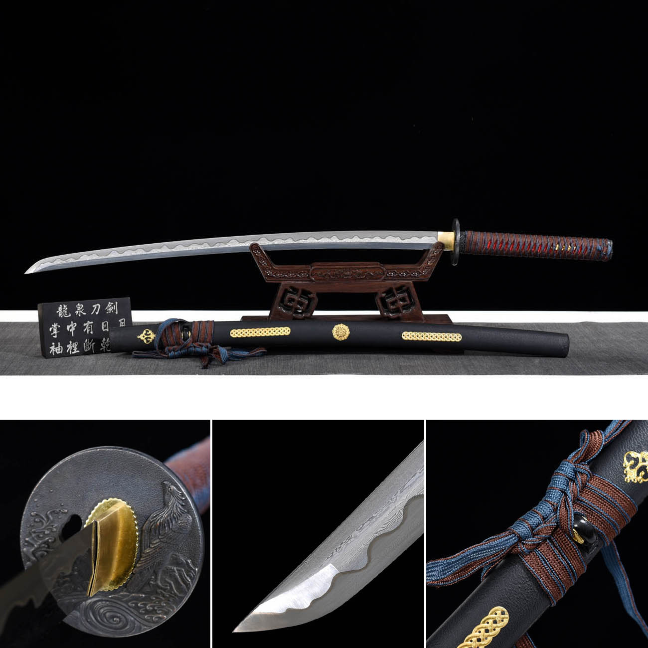 Handmade Nobumasa Nakagawa Katana,Japanese samurai sword,Real katana ...