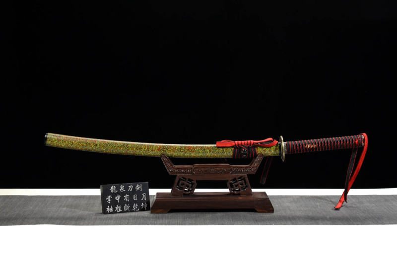 Handmade Koji Imai Katana,Japanese samurai sword,Real katana,Folding pattern steel