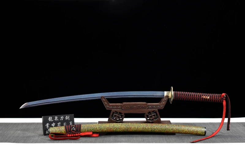 Handmade Koji Imai Katana,Japanese samurai sword,Real katana,Folding pattern steel