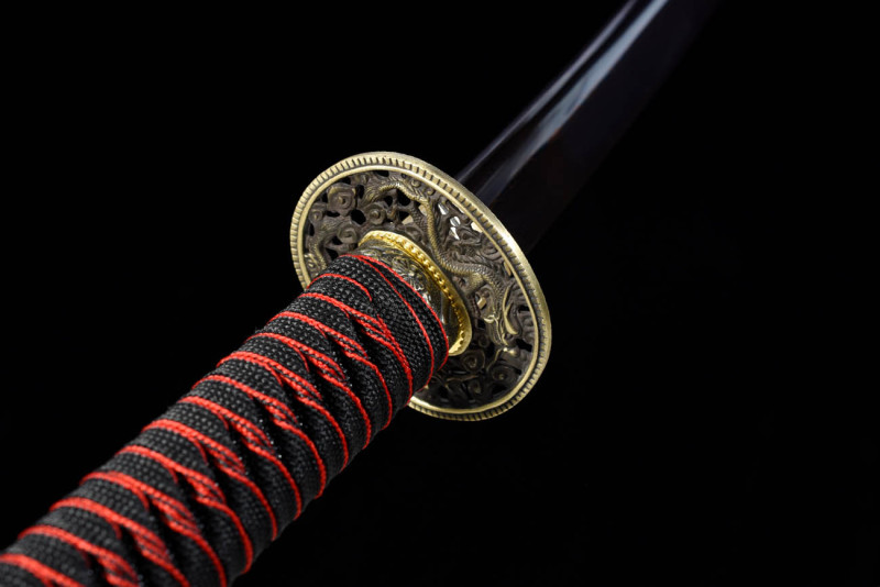 Handmade Koji Imai Katana,Japanese samurai sword,Real katana,Folding pattern steel