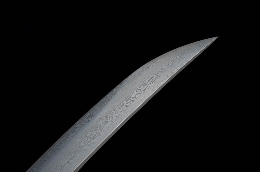 Handmade fish skin tanto,Japanese samurai sword,Real Tanto,Short katana,High-performance pattern steel