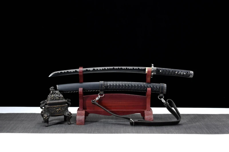 Handmade Blade Sharp Wakizashi,Japanese samurai sword,Real Wakizash,High manganese steel