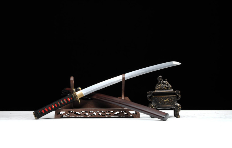 Handmade Beacon Fire Wakizashi,Japanese samurai sword,Real Wakizash,High manganese steel