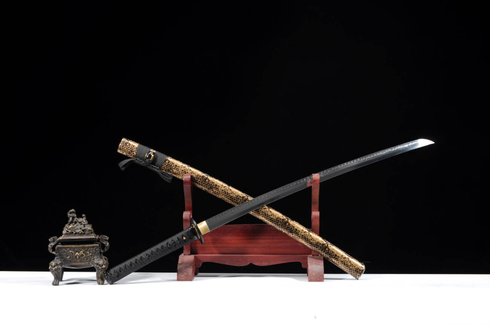 Handmade Anaconda Katana,Japanese samurai sword,Real Katana,High performance T10 steel