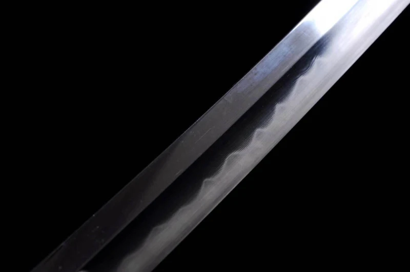 Handmade Pu Lao Katana,Japanese samurai sword,Real Katana,High-performance pattern steel,Burning blade