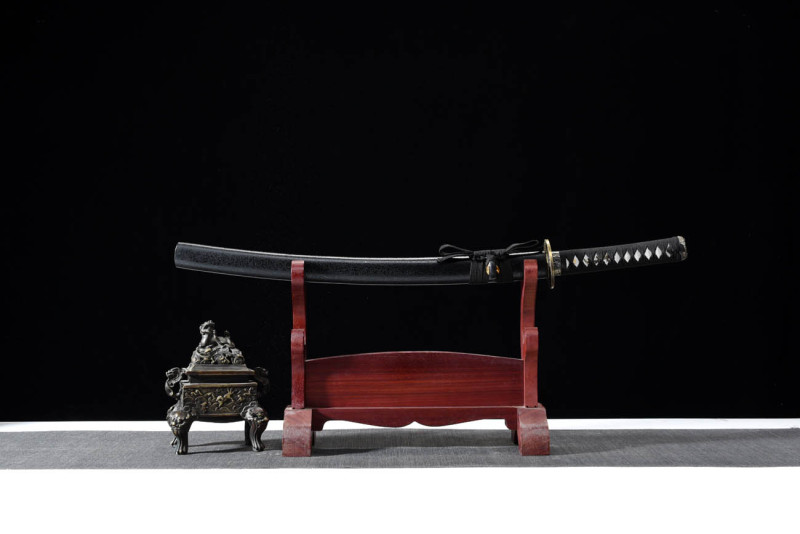 Handmade Yanwu Wakizashi,Japanese samurai sword,Real Wakizash,High manganese steel