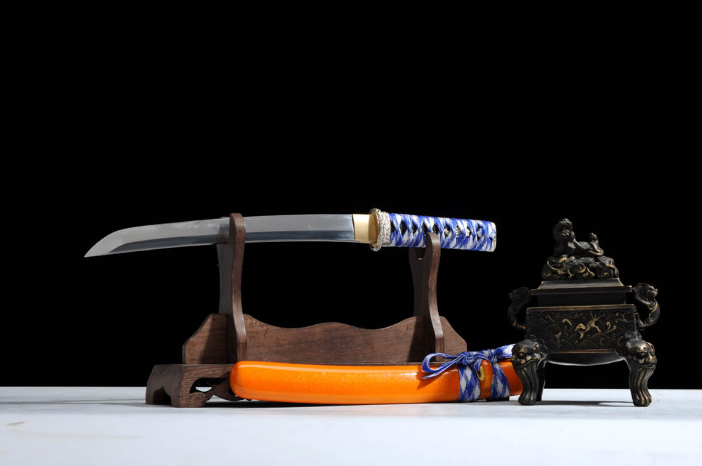 Handmade Gemini Tanto,Japanese samurai sword,Real Tanto,High-performance manganese steel