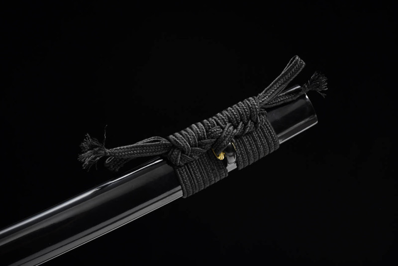 Handmade Ink Attack Katana,Japanese samurai sword,Real Katana,High-performance torsion pattern steel