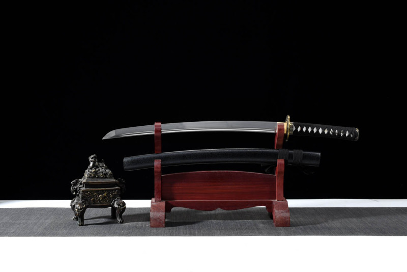 Handmade Yanwu Wakizashi,Japanese samurai sword,Real Wakizash,High manganese steel
