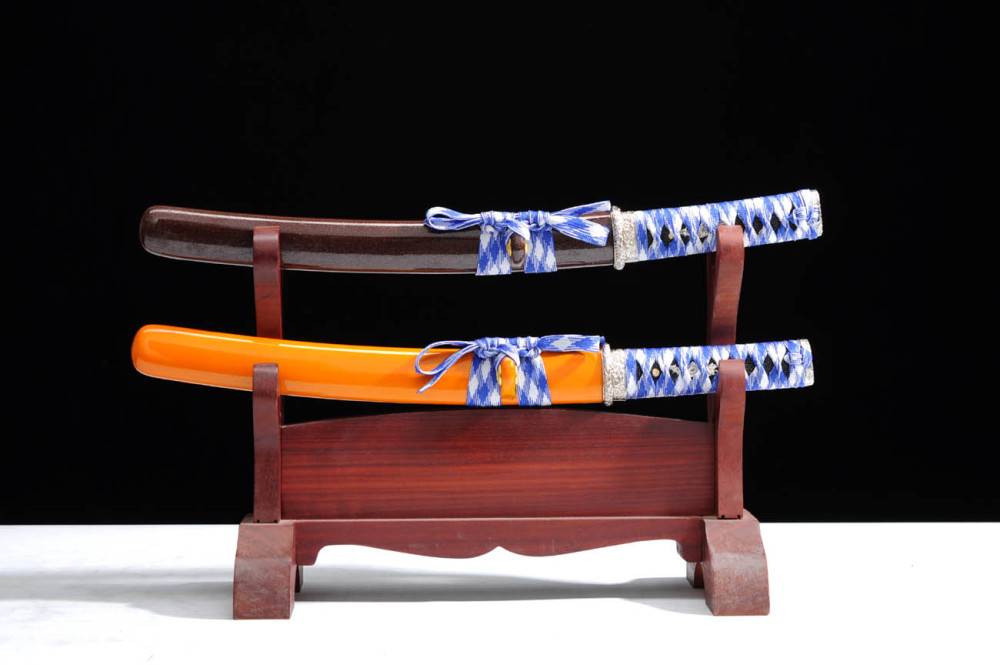 Handmade Gemini Tanto,Japanese samurai sword,Real Tanto,High-performance manganese steel