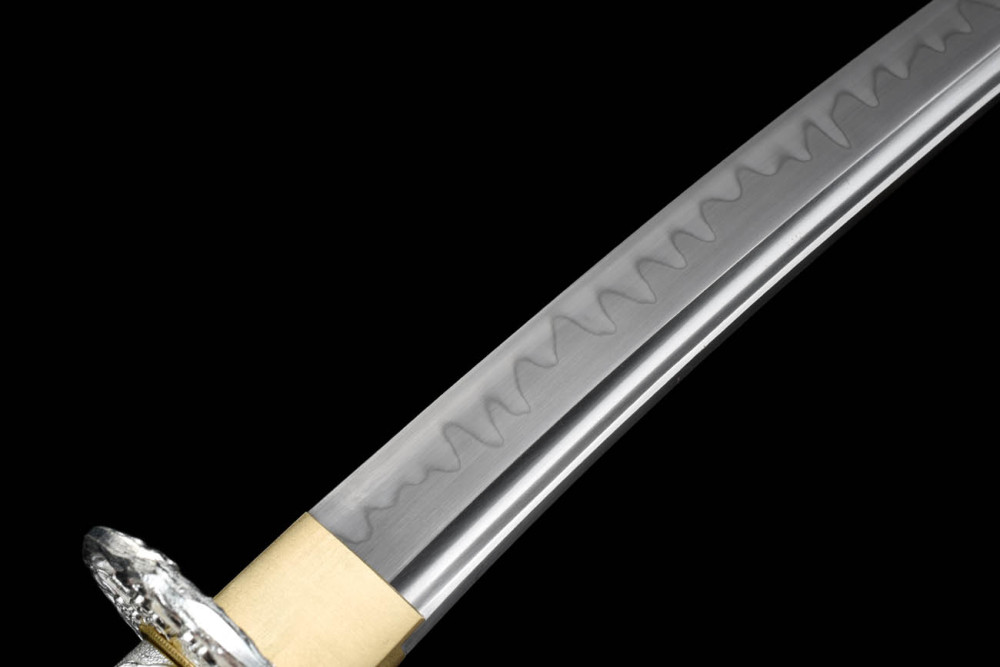 Handmade Fairy Feather Tanto,Japanese samurai sword,Real Tanto,Short katana,High performance T10 steel,Burning blade