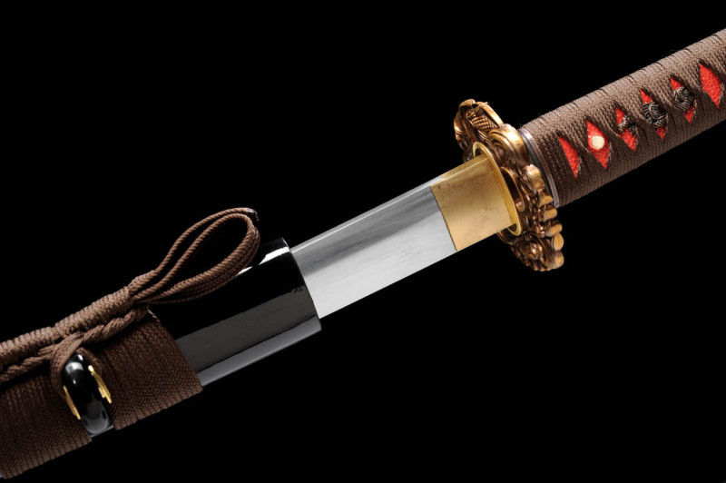 Handmade Pisces Katana,Japanese samurai sword,Real Katana,High-performance manganese steel