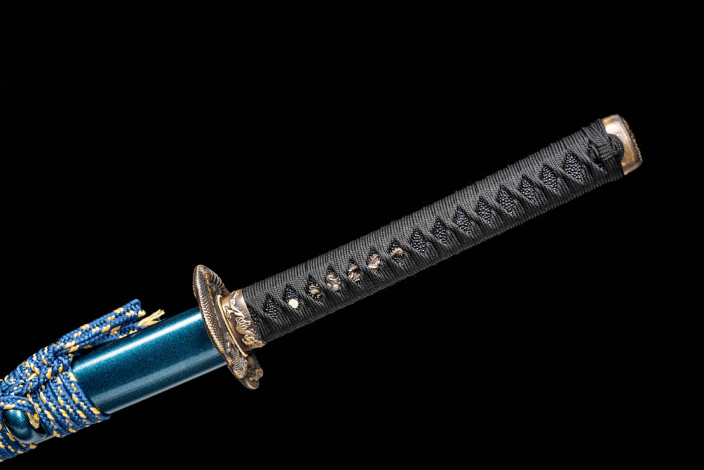 Handmade Lightning Snake Katana,Japanese samurai sword,Real Katana,High performance manganese steel