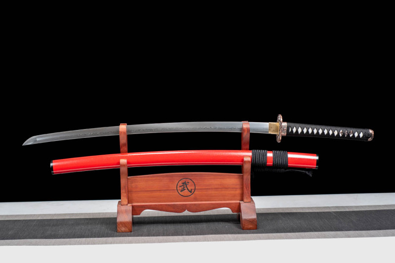 Handmade Purple Dragon King Katana,Japanese samurai sword,Real Katana,High Performance Pattern Steel