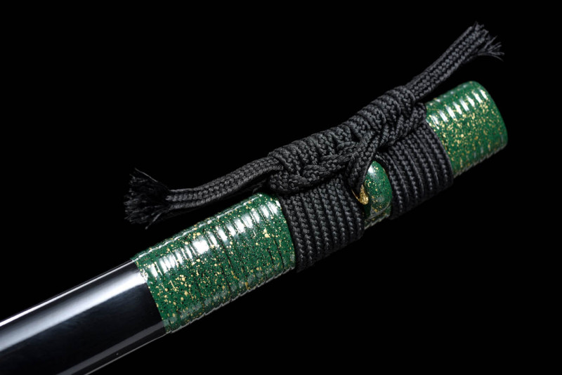 Handmade Keira Katana,Japanese samurai sword,Real Katana,High-performance pattern steel,earth burning blade