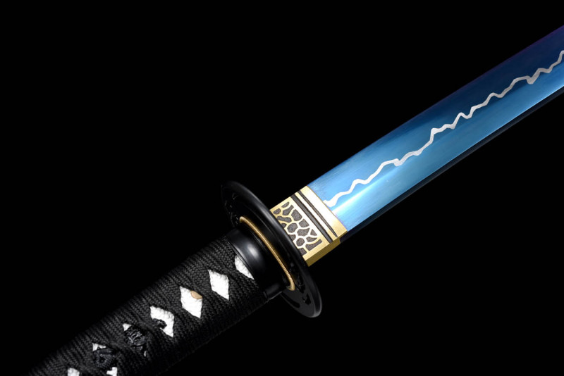 Handmade Thunder Katana,Japanese samurai sword,Real Katana,High performance manganese steel