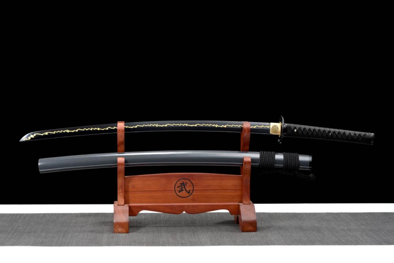 Handmade Shocking Thunder Katana,Japanese samurai sword,Real Katana,High-performance manganese steel