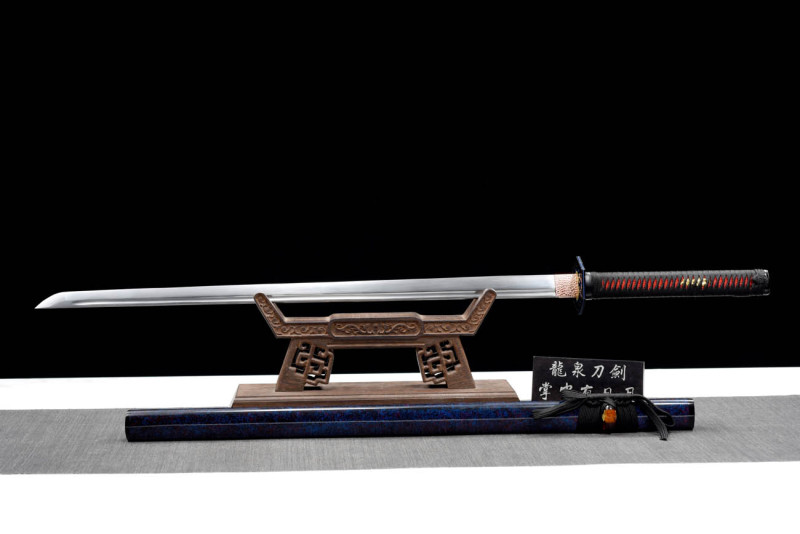 Handmade Octagonal Blood Blade Ninjato,Japanese samurai sword,Real Ninjato,High-performance rail steel