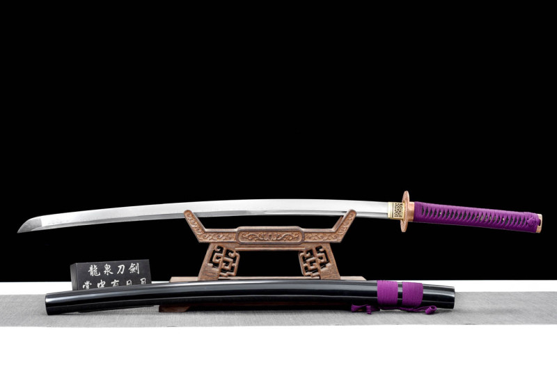 Handmade Exorcism katana,Japanese samurai sword,Real Katana,High performance 608 pattern steel