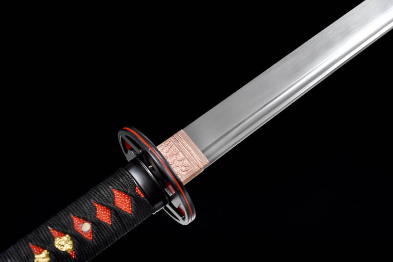 Handmade Eye of Hell Ninjato,Japanese samurai sword,Real Ninjato,High-performance rail steel