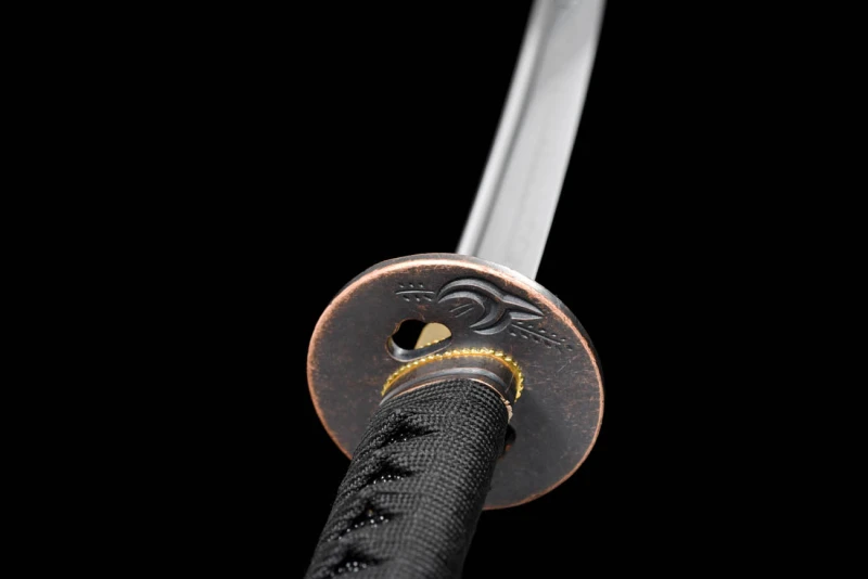 Handmade Tassel Katana,Japanese samurai sword,Real Katana,High performance T10 steel,Burning blade