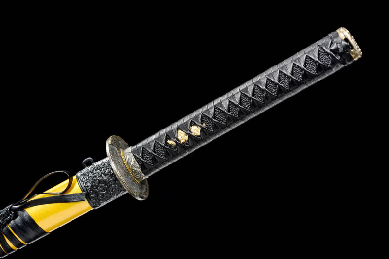 Handmade Evil Dragon Katana,Japanese samurai sword,Real Katana,High-performance spring steel