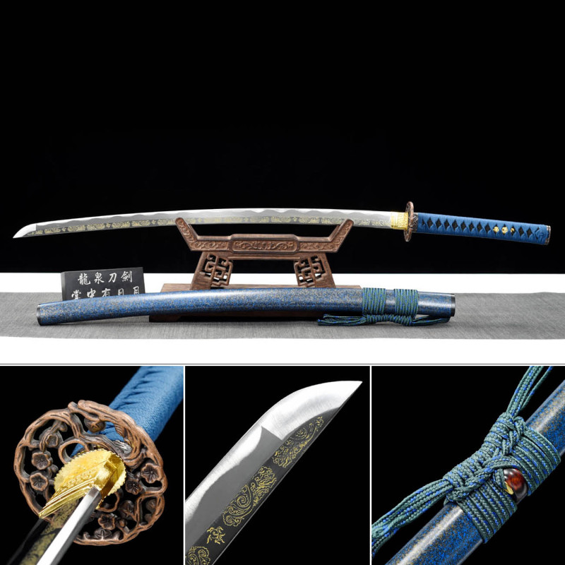 Handmade Floating Light Katana,Japanese samurai sword,Real Katana,High-performance spring steel