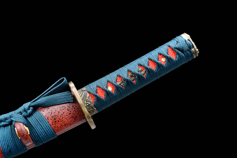 Handmade Spindrift Tanto,Japanese samurai sword,Real Tanto,Short samurai sword,High manganese steel