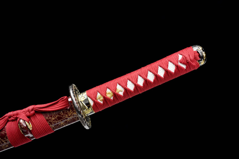 Handmade Poseidon Wakizashi,Japanese samurai sword,Real Wakizashi,High-performance manganese steel