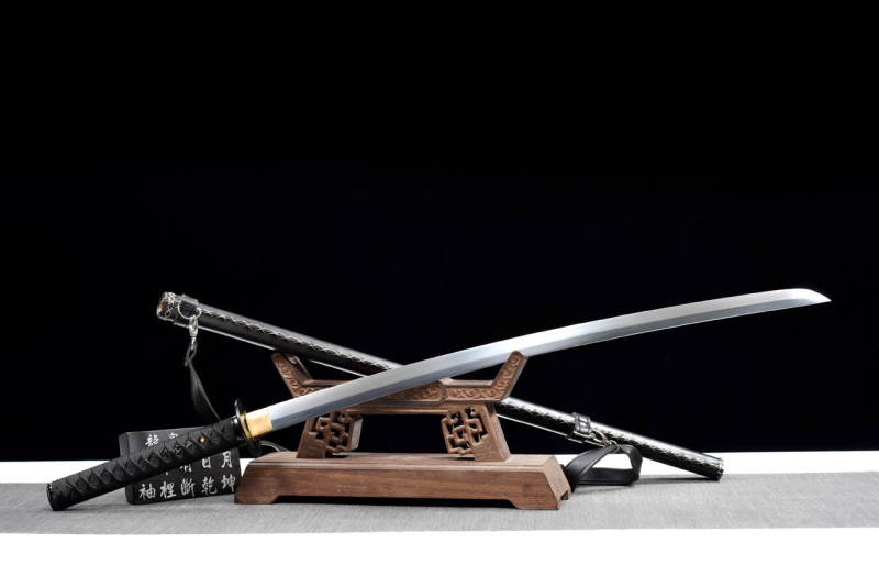 Handmade Subdue Demon Katana,Japanese samurai sword,Real Katana,High-performance manganese steel