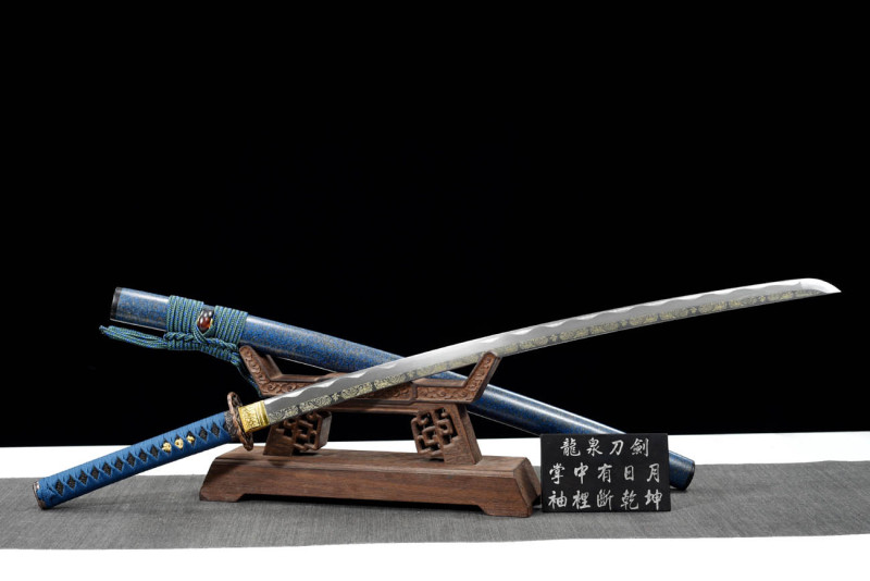 Handmade Floating Light Katana,Japanese samurai sword,Real Katana,High-performance spring steel