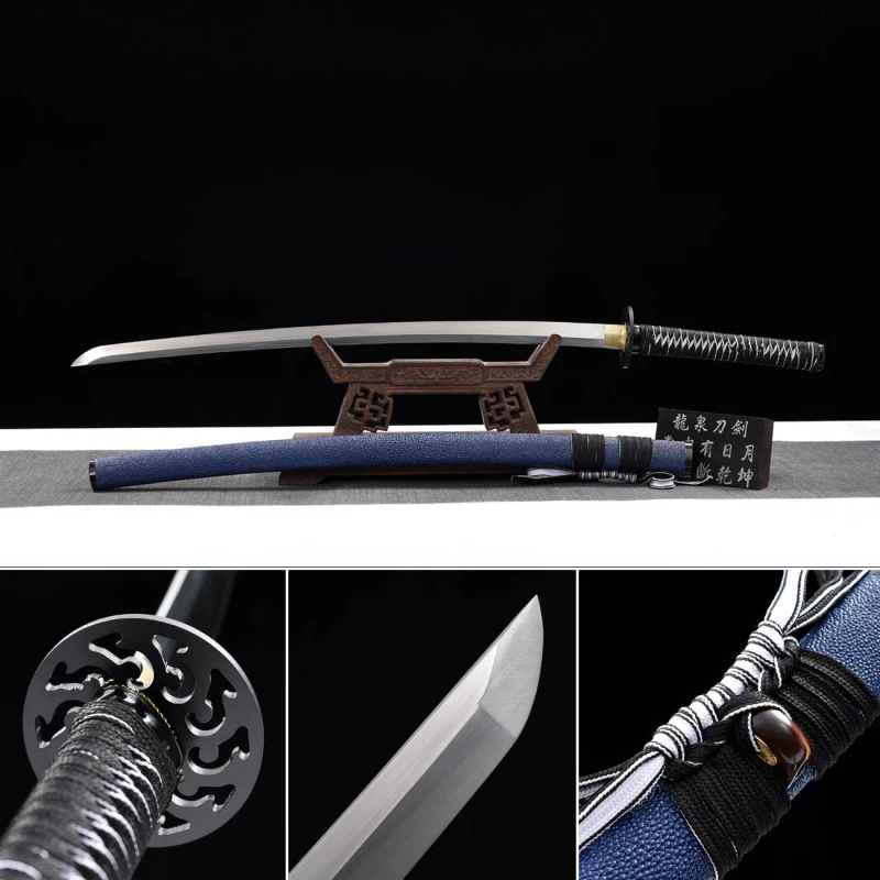 Handmade Broken Hong Katana,Japanese samurai sword,Real Katana,High-performance spring steel