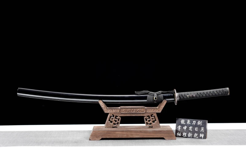 Handmade Tassel Katana,Japanese samurai sword,Real Katana,High performance T10 steel,Burning blade