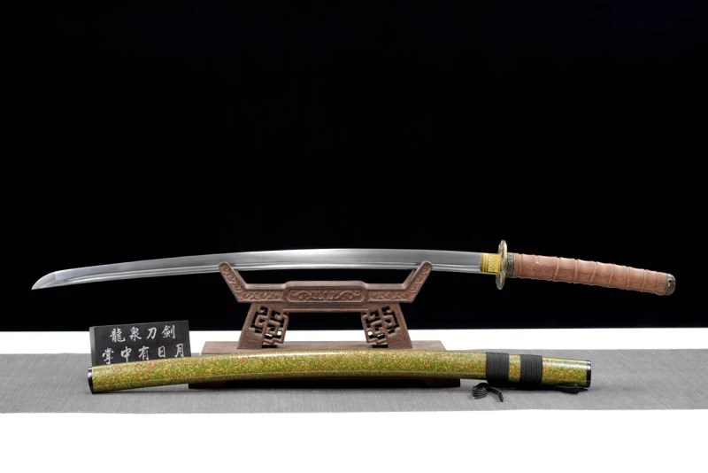 Handmade Ghost Father Katana,Japanese samurai sword,Real Katana,High-performance rail steel