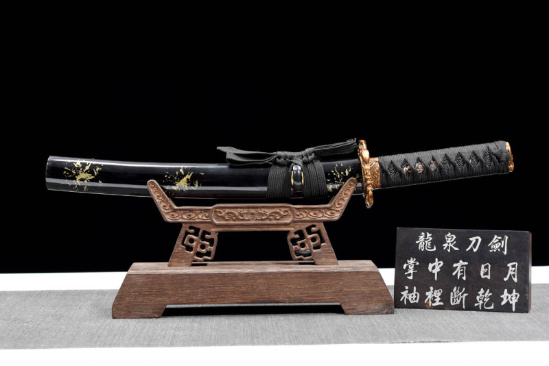 Handmade Pisces Tanto,Japanese samurai sword,Real Tanto,Short samurai sword,High manganese steel