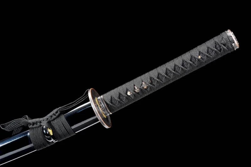 Handmade Tassel Katana,Japanese samurai sword,Real Katana,High performance T10 steel,Burning blade